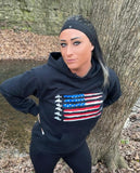Star spangled sled ripping hoodie. 🇺🇸