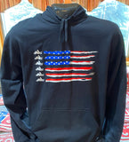 Star spangled sled ripping hoodie. 🇺🇸