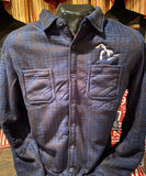 Lumber blue fleece