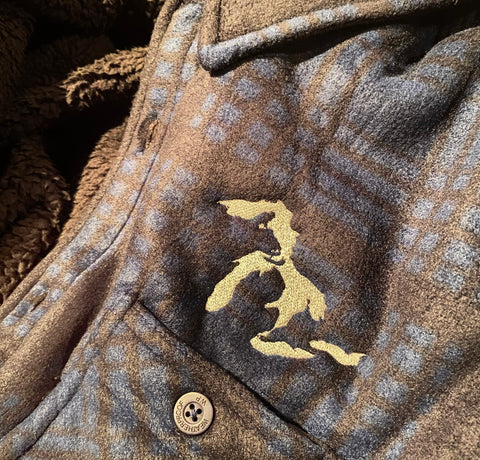 Lumber blue fleece